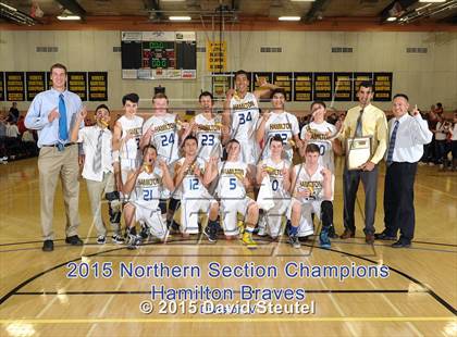 Thumbnail 1 in Trinity vs. Hamilton (CIF NS D5 Final) photogallery.