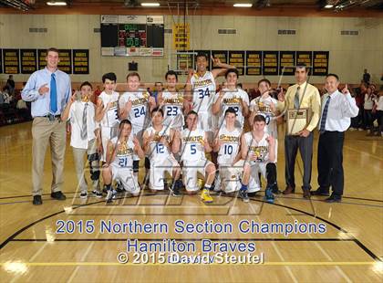 Thumbnail 2 in Trinity vs. Hamilton (CIF NS D5 Final) photogallery.