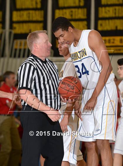 Thumbnail 1 in Trinity vs. Hamilton (CIF NS D5 Final) photogallery.