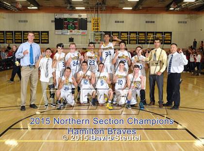 Thumbnail 3 in Trinity vs. Hamilton (CIF NS D5 Final) photogallery.