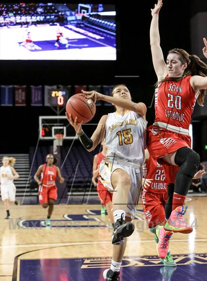 Thumbnail 1 in Saguaro vs. Seton Catholic (MLK Basketball Classic) photogallery.