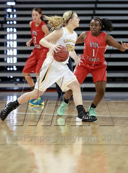 Thumbnail 3 in Saguaro vs. Seton Catholic (MLK Basketball Classic) photogallery.