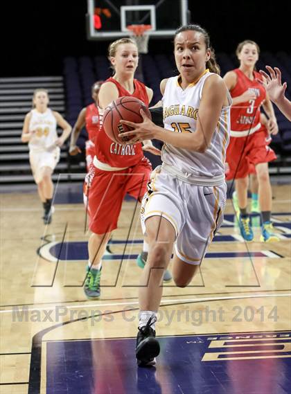 Thumbnail 2 in Saguaro vs. Seton Catholic (MLK Basketball Classic) photogallery.