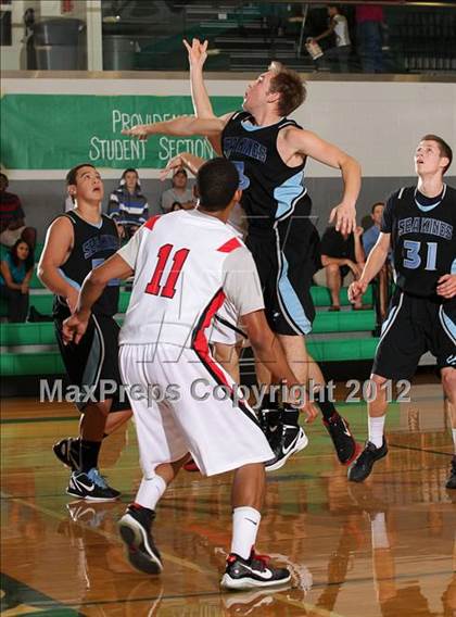 Thumbnail 3 in Corona del Mar vs. Hart (Providence Cystic Fibrosis Benefit) photogallery.