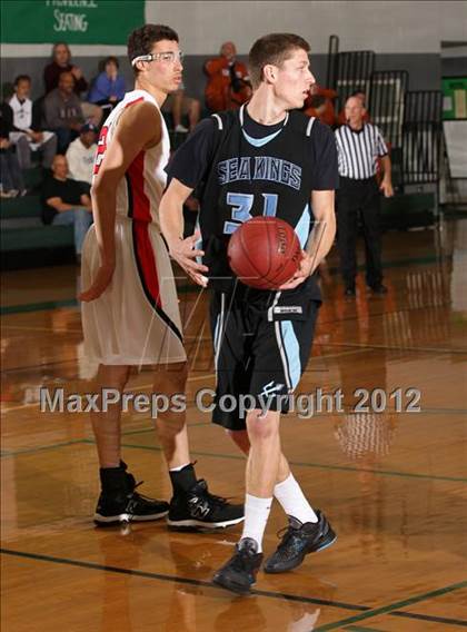 Thumbnail 1 in Corona del Mar vs. Hart (Providence Cystic Fibrosis Benefit) photogallery.