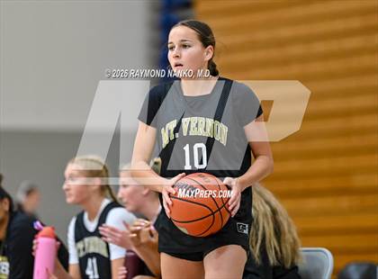 Thumbnail 2 in Mt. Vernon vs Purdue Polytechnic (IHSAA / IBCA Showcase) photogallery.