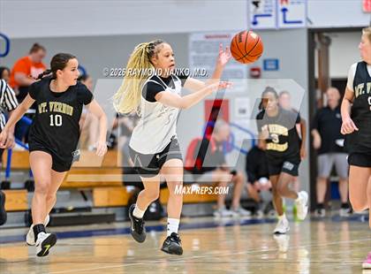 Thumbnail 1 in Mt. Vernon vs Purdue Polytechnic (IHSAA / IBCA Showcase) photogallery.