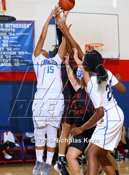 Thumbnail 2 in Harvard-Westlake vs. Serra (CIF SS Open Division Playoffs) photogallery.