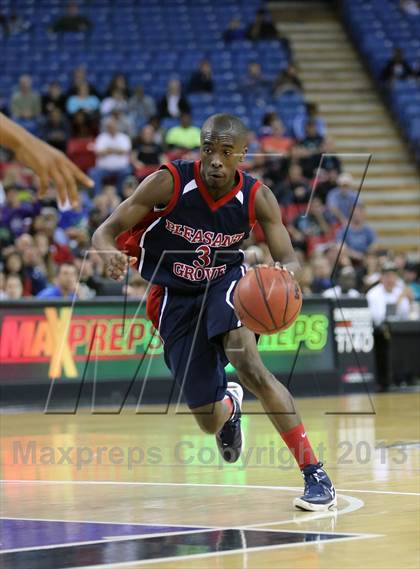 Thumbnail 3 in Sheldon vs Pleasant Grove (CIF SJS D1 Final) photogallery.