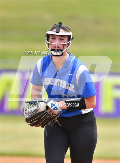 Thumbnail 1 in Jessieville vs Perryville (3A District) photogallery.