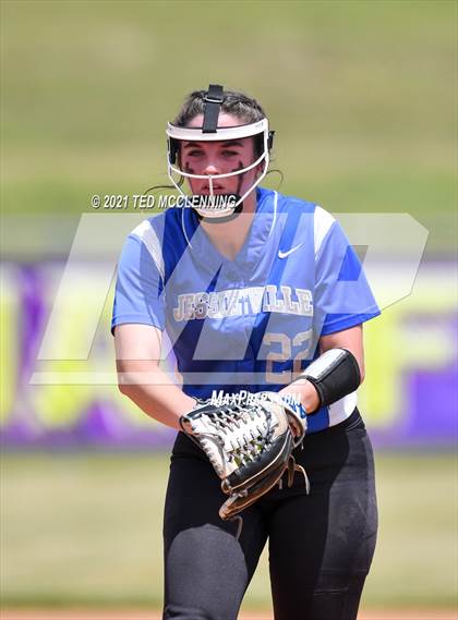 Thumbnail 2 in Jessieville vs Perryville (3A District) photogallery.