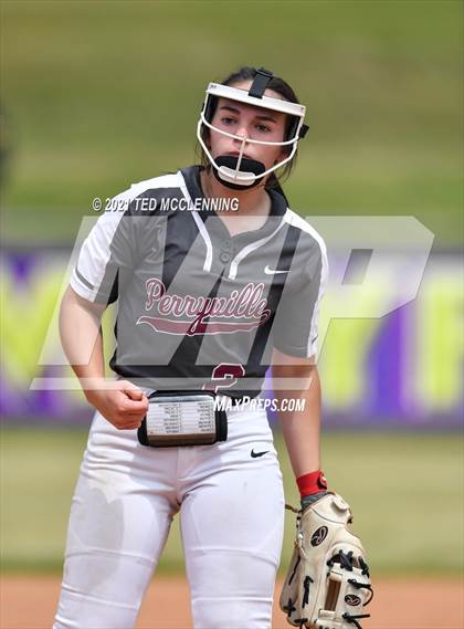 Thumbnail 1 in Jessieville vs Perryville (3A District) photogallery.