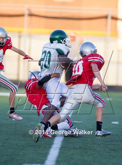 Thumbnail 2 in Marcus Freshmen (Silver) vs Arlington (B) photogallery.