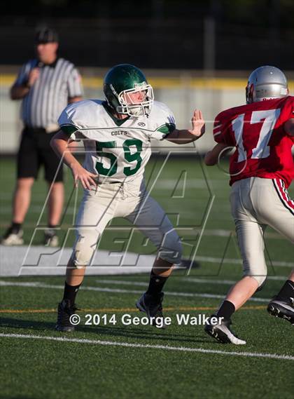 Thumbnail 1 in Marcus Freshmen (Silver) vs Arlington (B) photogallery.