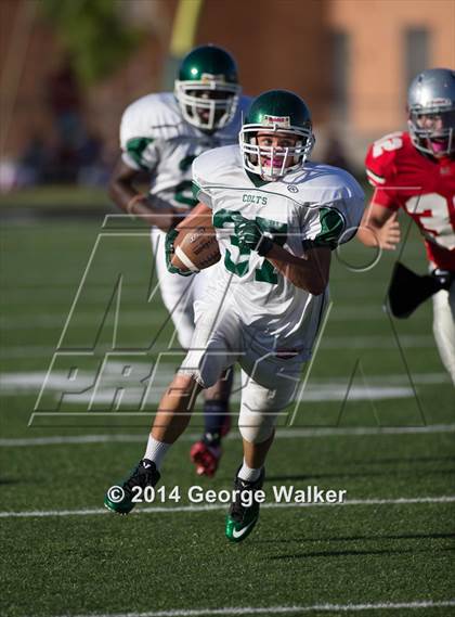 Thumbnail 2 in Marcus Freshmen (Silver) vs Arlington (B) photogallery.
