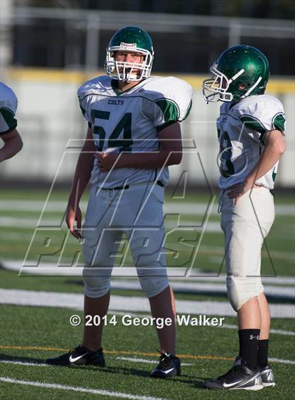 Thumbnail 2 in Marcus Freshmen (Silver) vs Arlington (B) photogallery.