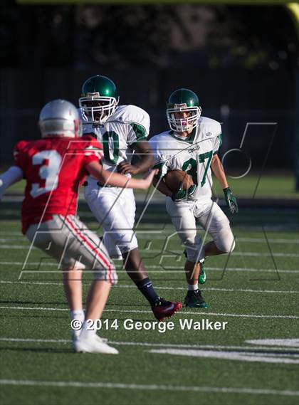 Thumbnail 2 in Marcus Freshmen (Silver) vs Arlington (B) photogallery.