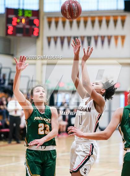 Thumbnail 2 in Pinewood @ Salesian College Preparatory (CIF Norcal Region D1 Semifinal) photogallery.
