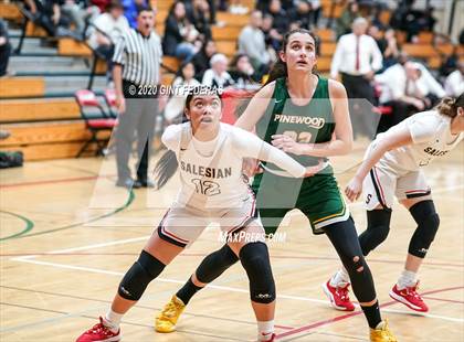 Thumbnail 1 in Pinewood @ Salesian College Preparatory (CIF Norcal Region D1 Semifinal) photogallery.