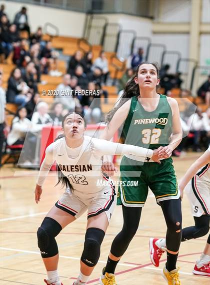 Thumbnail 2 in Pinewood @ Salesian College Preparatory (CIF Norcal Region D1 Semifinal) photogallery.