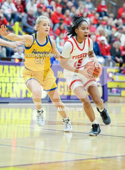 Thumbnail 2 in Fishers vs Homestead (IHSAA 4A Regional Championship) photogallery.