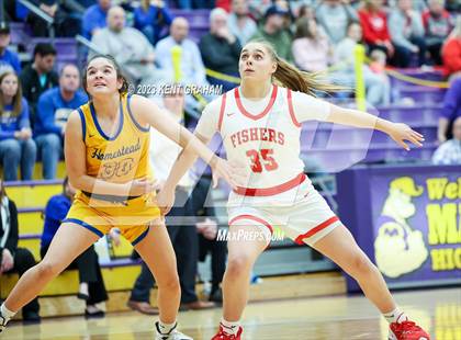 Thumbnail 3 in Fishers vs Homestead (IHSAA 4A Regional Championship) photogallery.