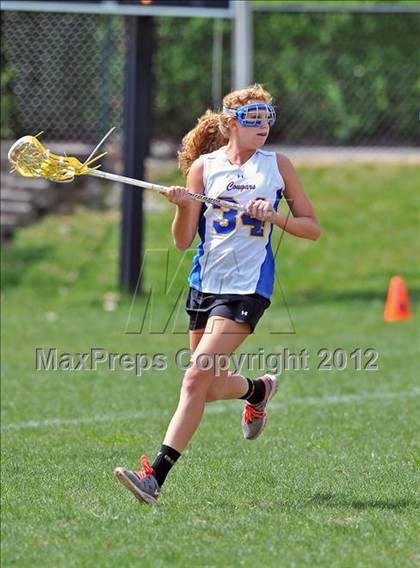 Thumbnail 3 in Merion Mercy Academy vs Downingtown East (Checking for Cancer Invitational) photogallery.