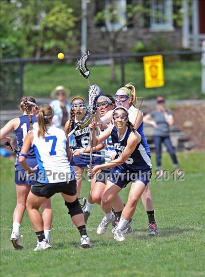 Thumbnail 2 in Merion Mercy Academy vs Downingtown East (Checking for Cancer Invitational) photogallery.