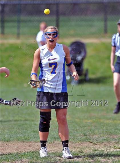 Thumbnail 3 in Merion Mercy Academy vs Downingtown East (Checking for Cancer Invitational) photogallery.