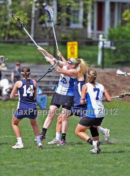 Thumbnail 3 in Merion Mercy Academy vs Downingtown East (Checking for Cancer Invitational) photogallery.
