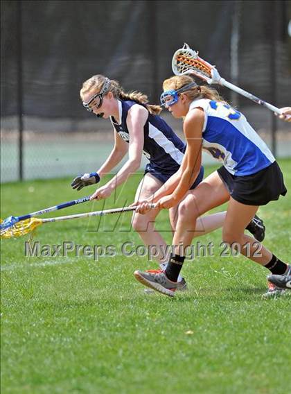 Thumbnail 2 in Merion Mercy Academy vs Downingtown East (Checking for Cancer Invitational) photogallery.