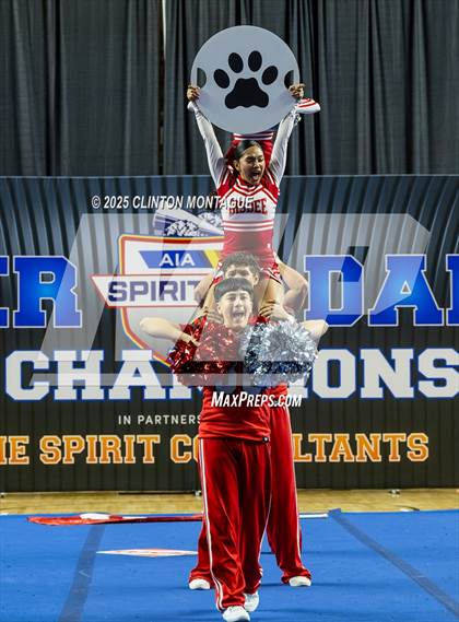 Thumbnail 2 in Bisbee - Cheer (AIA Division III-IV Prelims) photogallery.