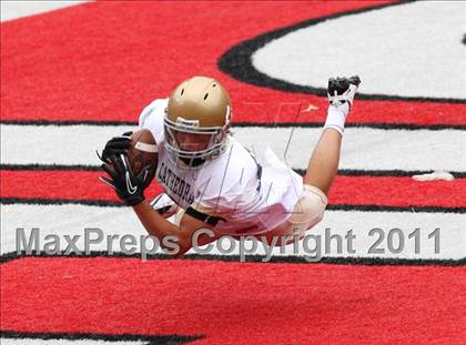 Thumbnail 1 in Indianapolis Cathedral vs. Centerville (Kirk Herbstreit National Kickoff Classic) photogallery.