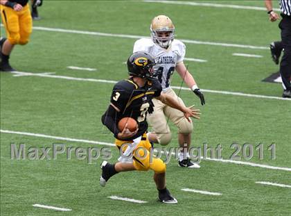 Thumbnail 1 in Indianapolis Cathedral vs. Centerville (Kirk Herbstreit National Kickoff Classic) photogallery.