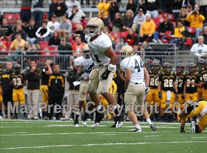 Thumbnail 1 in Indianapolis Cathedral vs. Centerville (Kirk Herbstreit National Kickoff Classic) photogallery.