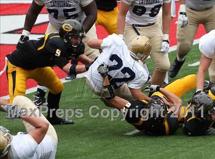 Thumbnail 2 in Indianapolis Cathedral vs. Centerville (Kirk Herbstreit National Kickoff Classic) photogallery.