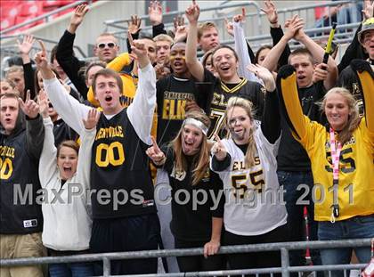 Thumbnail 2 in Indianapolis Cathedral vs. Centerville (Kirk Herbstreit National Kickoff Classic) photogallery.