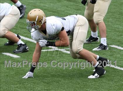 Thumbnail 3 in Indianapolis Cathedral vs. Centerville (Kirk Herbstreit National Kickoff Classic) photogallery.