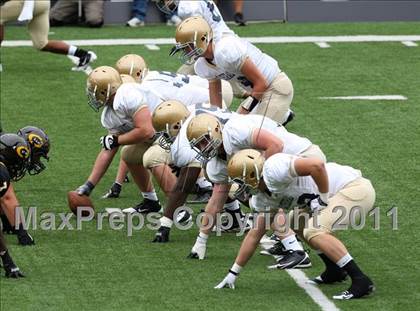 Thumbnail 1 in Indianapolis Cathedral vs. Centerville (Kirk Herbstreit National Kickoff Classic) photogallery.