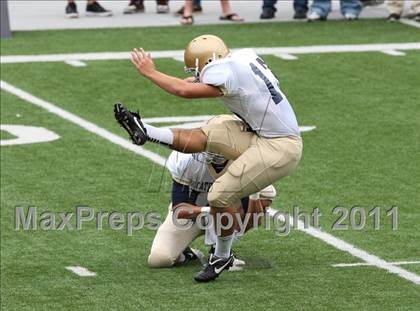Thumbnail 1 in Indianapolis Cathedral vs. Centerville (Kirk Herbstreit National Kickoff Classic) photogallery.