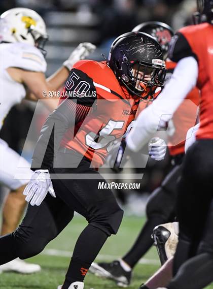 Thumbnail 2 in West vs. Little River Academy (UIL 3A-1 Region III  Bi-District Final) photogallery.