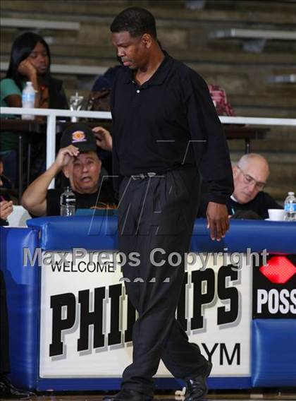 Thumbnail 3 in Manvel vs. Bellaire (McDonald's Texas Invitational)  photogallery.