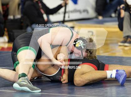 Thumbnail 3 in Uwharrie Charter vs Avery County (NCHSAA 1A Dual Team State Championships) photogallery.