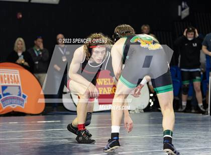 Thumbnail 3 in Uwharrie Charter vs Avery County (NCHSAA 1A Dual Team State Championships) photogallery.