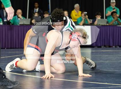 Thumbnail 3 in Uwharrie Charter vs Avery County (NCHSAA 1A Dual Team State Championships) photogallery.