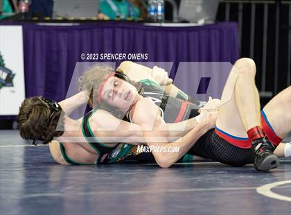 Thumbnail 1 in Uwharrie Charter vs Avery County (NCHSAA 1A Dual Team State Championships) photogallery.