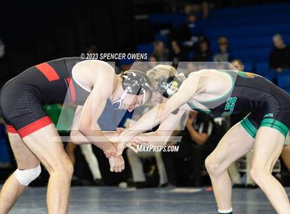 Thumbnail 1 in Uwharrie Charter vs Avery County (NCHSAA 1A Dual Team State Championships) photogallery.
