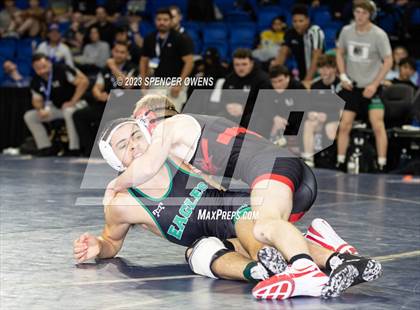 Thumbnail 1 in Uwharrie Charter vs Avery County (NCHSAA 1A Dual Team State Championships) photogallery.