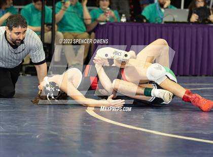Thumbnail 2 in Uwharrie Charter vs Avery County (NCHSAA 1A Dual Team State Championships) photogallery.