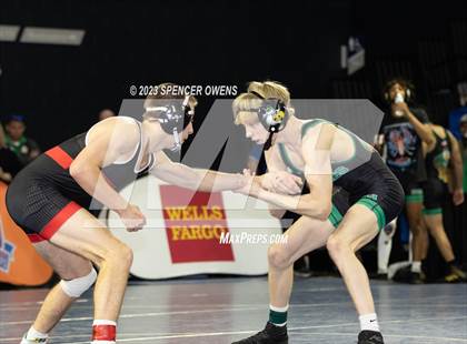 Thumbnail 3 in Uwharrie Charter vs Avery County (NCHSAA 1A Dual Team State Championships) photogallery.